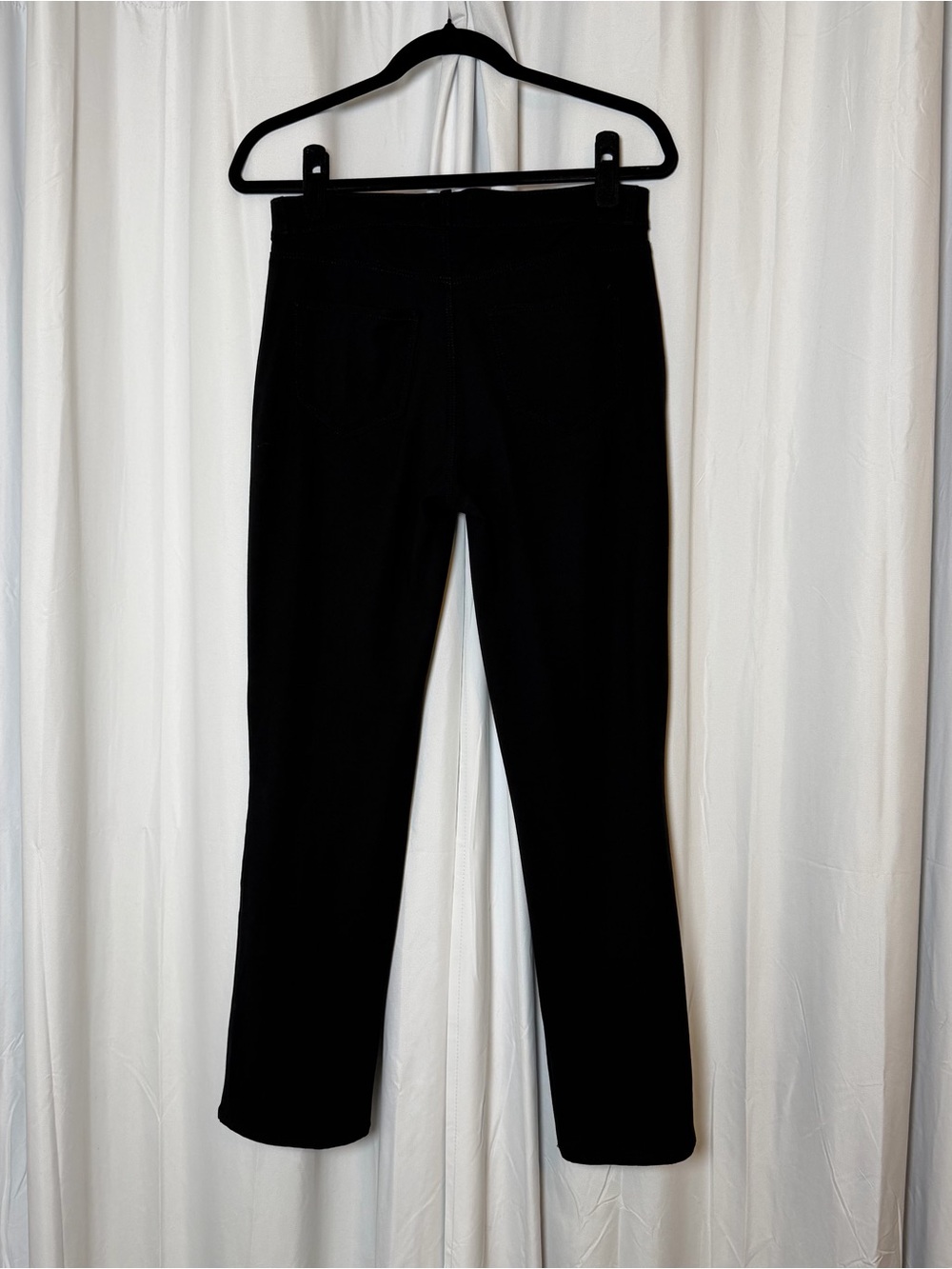 L’AGENCE Alexia High Rise Crop Pants Black Ponte 27 - Picture 5 of 11